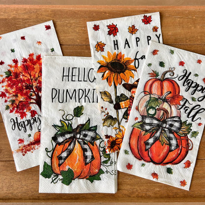 Napkin Bundle | Dual Print Fall Delights