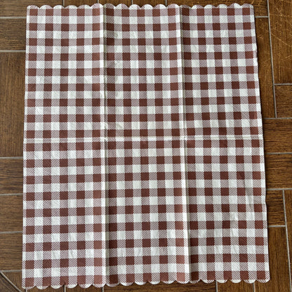 Napkin | Dark Brown Check