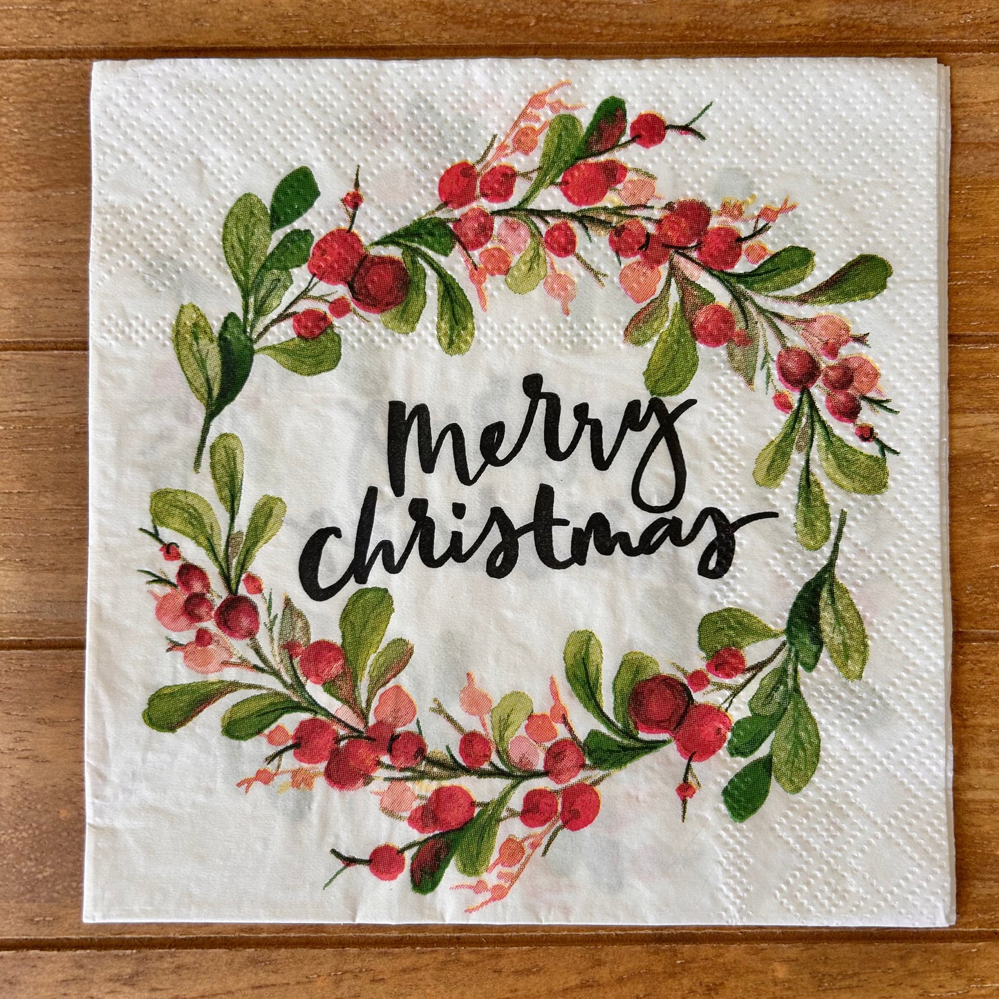 Napkin Bundle | Traditional Red & Green
