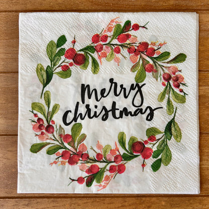 Napkin Bundle | Traditional Red & Green
