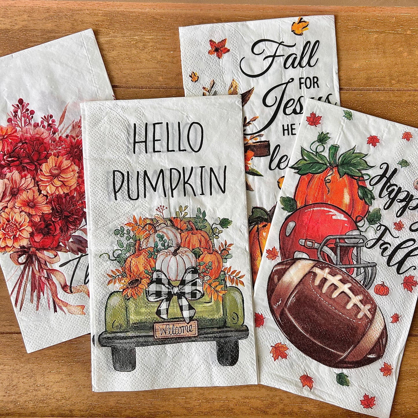 Napkin Bundle | Dual Print Fall Delights