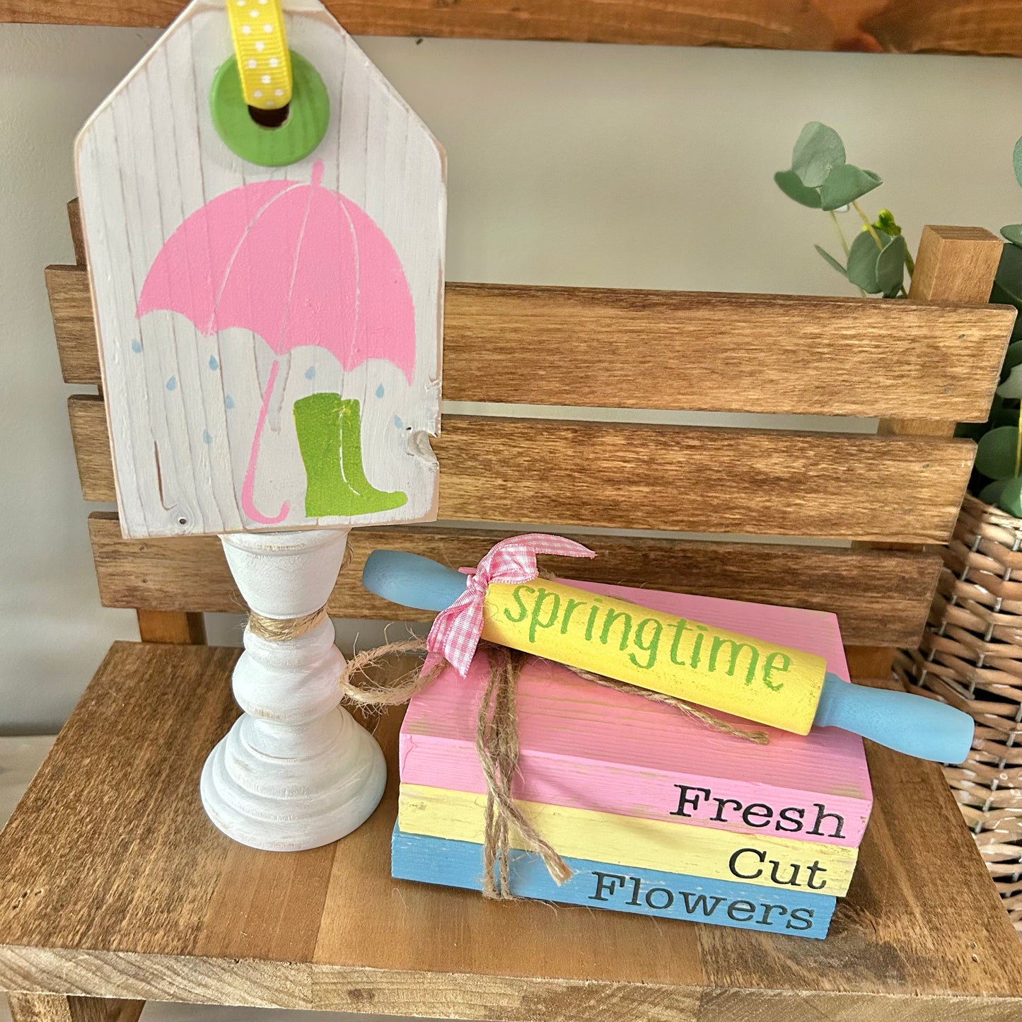 Tiered Tray Set | Easter & Springtime