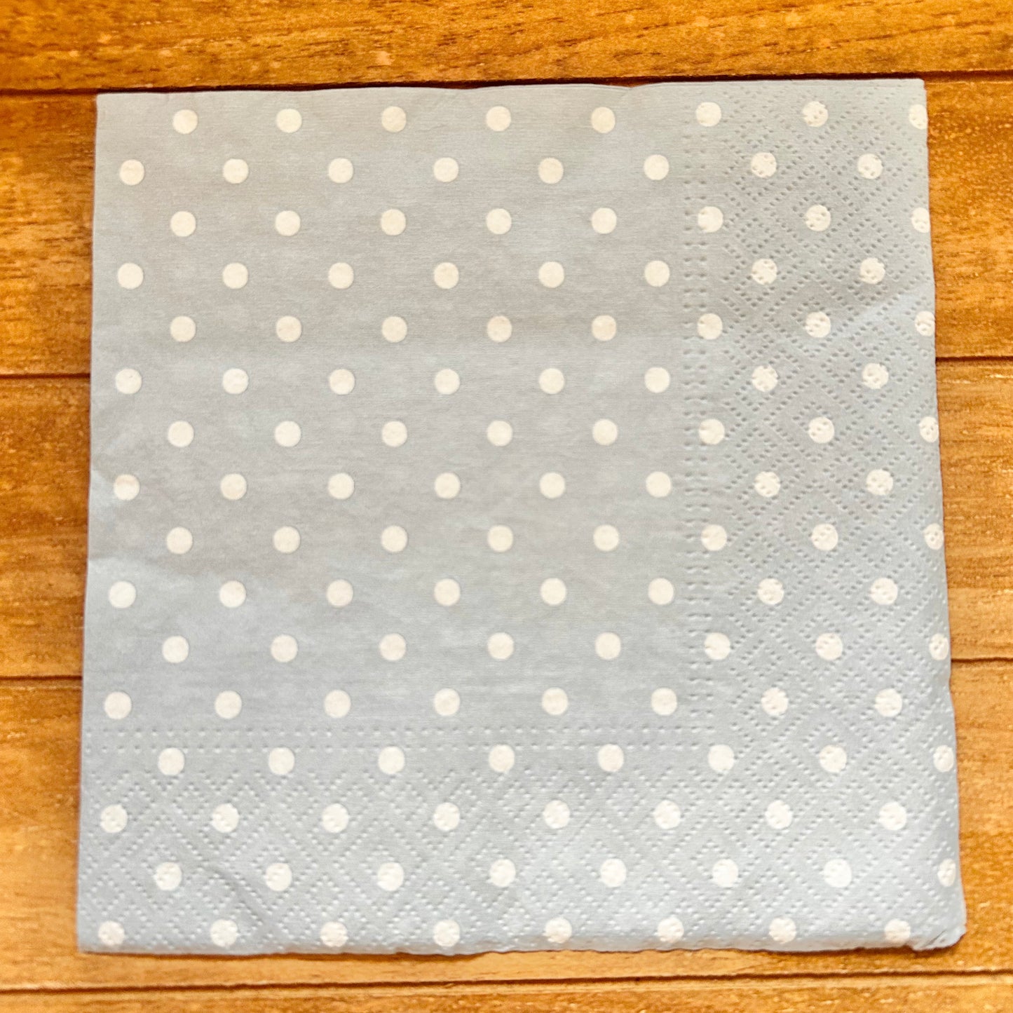 Napkin | Pastel Blue Polka Dot