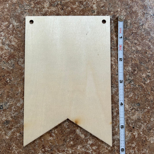 Wood Banner Blanks