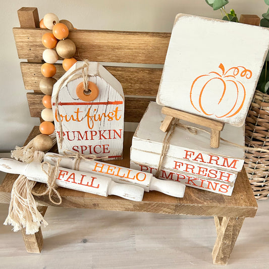Tiered Tray Set | Fall