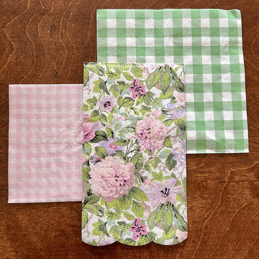 Napkin  Bundle | Pink & Green