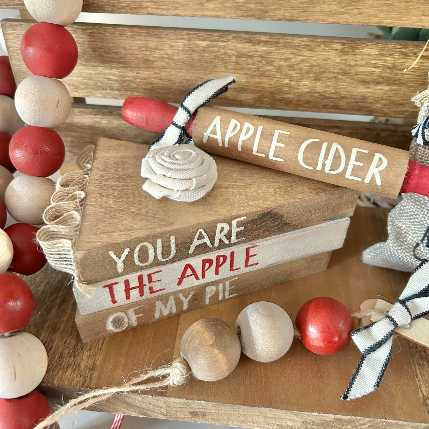 Tiered Tray Set | Apple