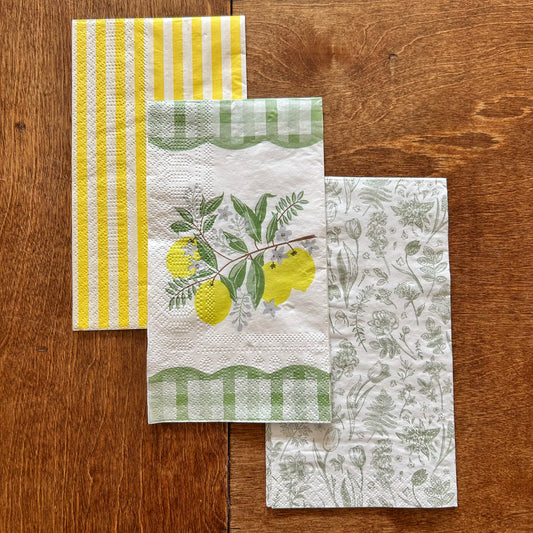 Napkin  Bundle | Lemony Green
