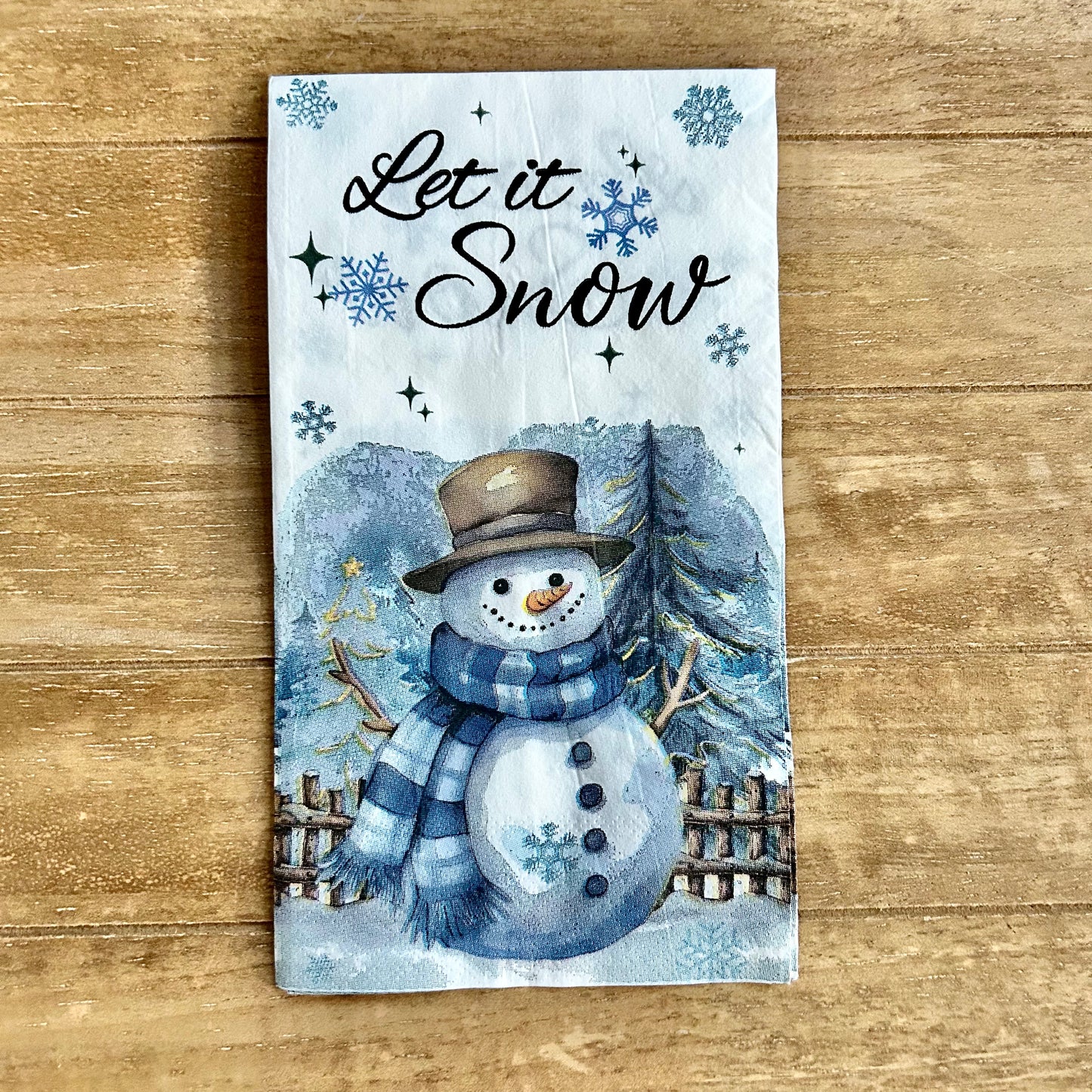 Napkin | Let It Snow Snowman