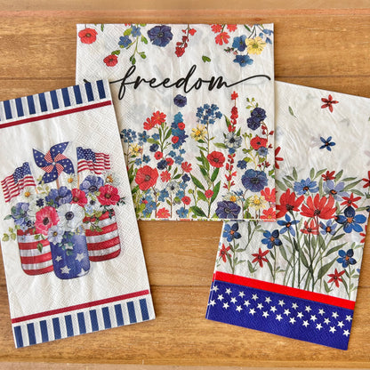Napkin Bundle | Freedom & Florals