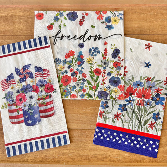 Napkin Bundle | Freedom & Florals