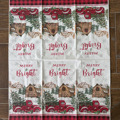 Napkin Bundle | Old Fashioned Farmhouse Christmas