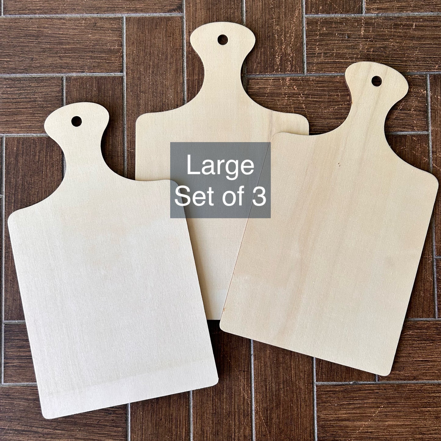 Cutting Board Blanks (Set of 3 | Decorative Use Only)