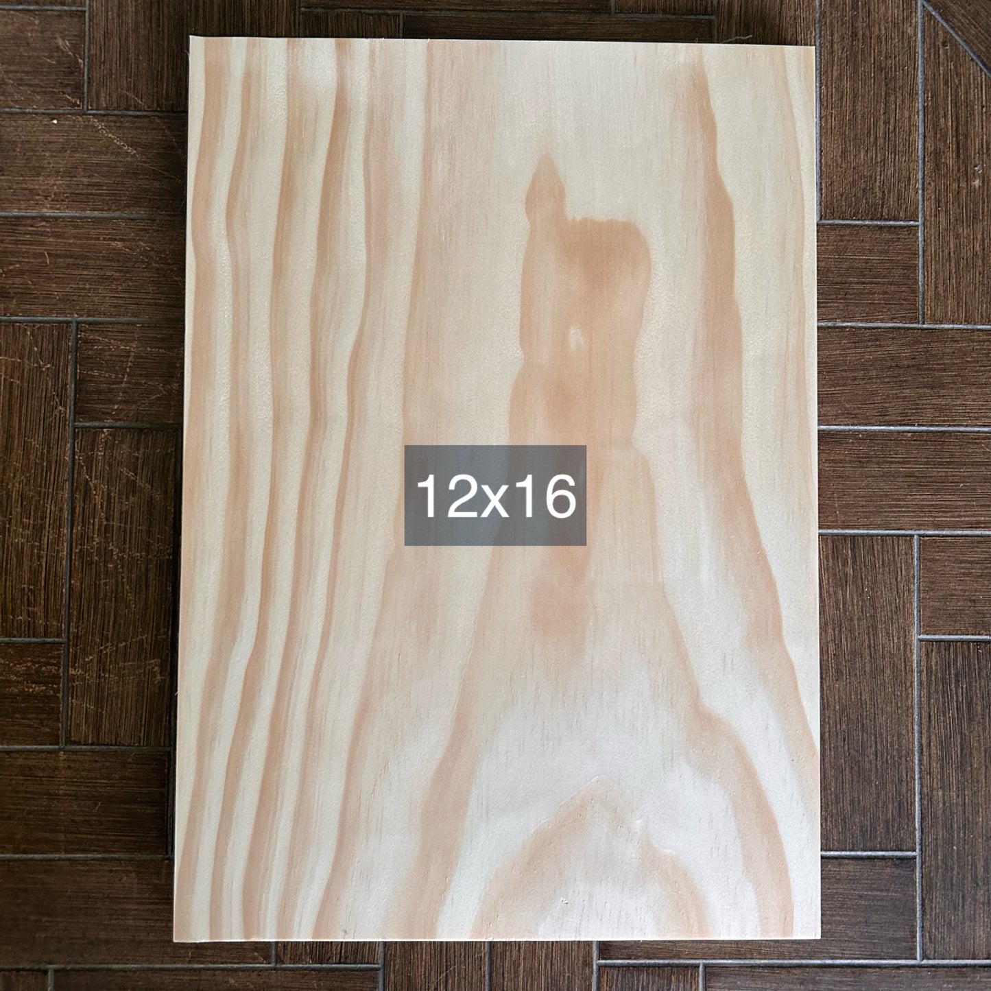 Rectangular Wood Blank | 12x16