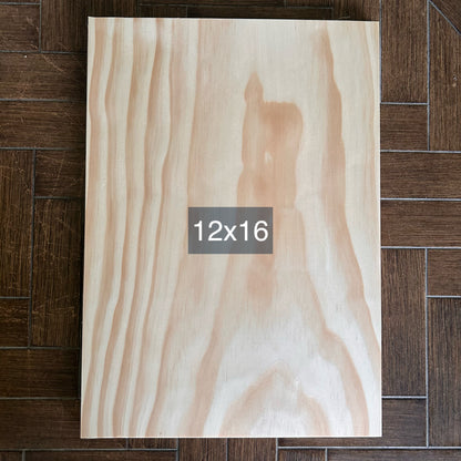 Rectangular Wood Blank | 12x16