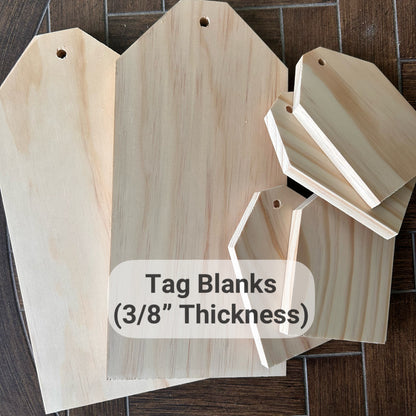 Tag Blanks (3/8" thickness)