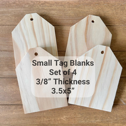 Tag Blanks (3/8" thickness)