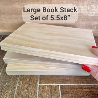 Book Stacks (Sets of 3)