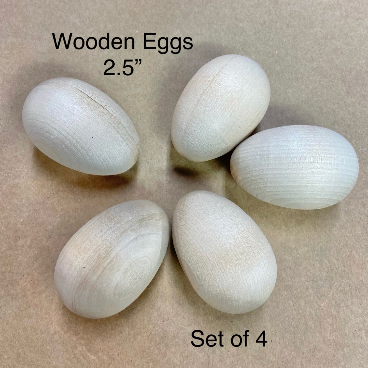 Eggs & Egg Cups (Wood)