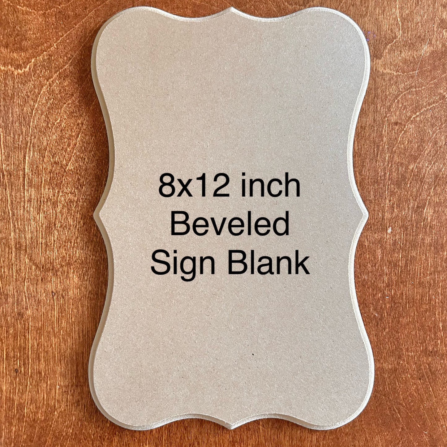 Rectangular Sign Blanks | Beveled