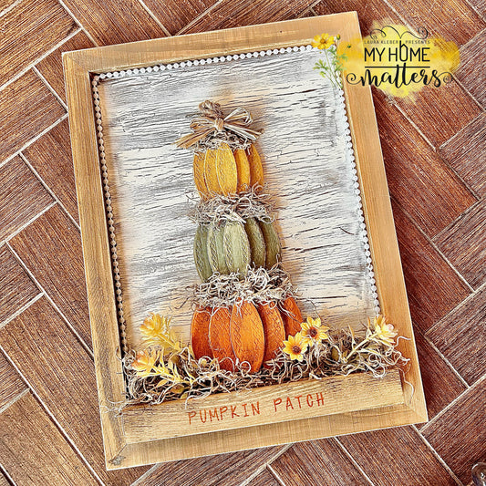 Stacked Pumpkin Sign Kit