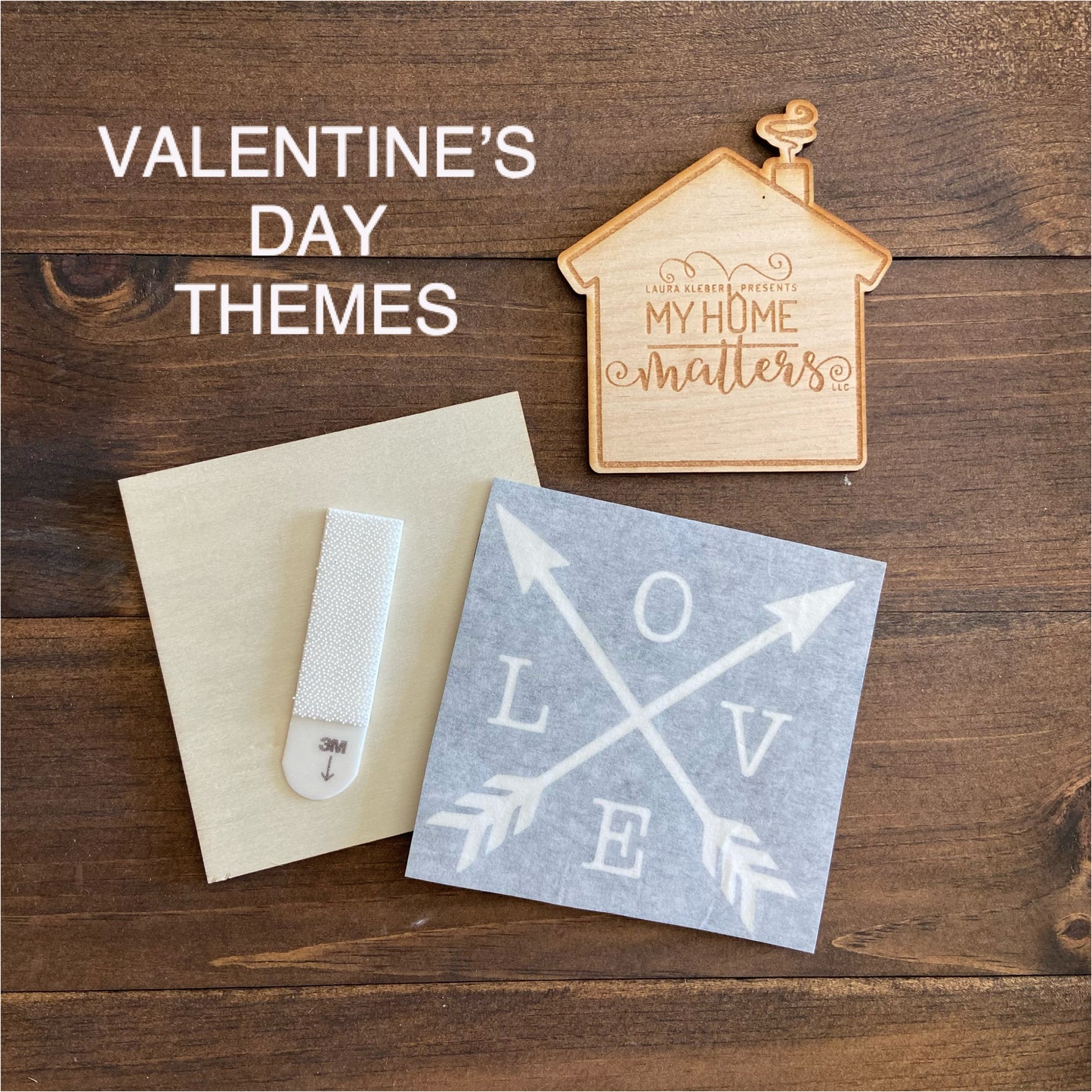 DIY Interchangeable Tiles - Valentine's Day Themes