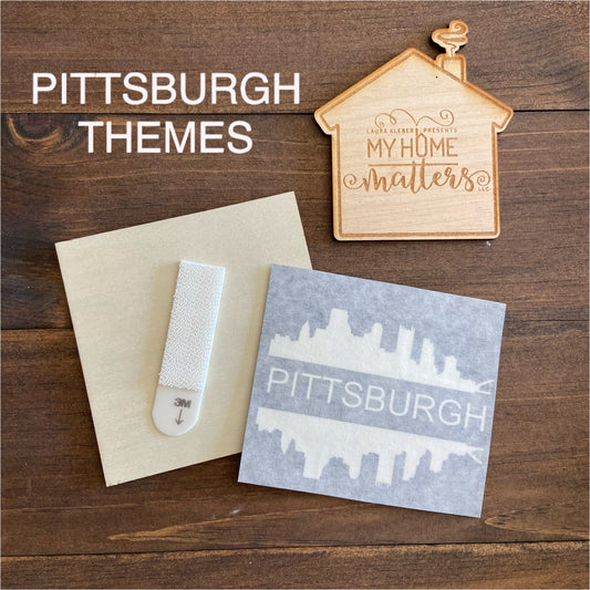 DIY Interchangeable Tiles - Pittsburgh Themes