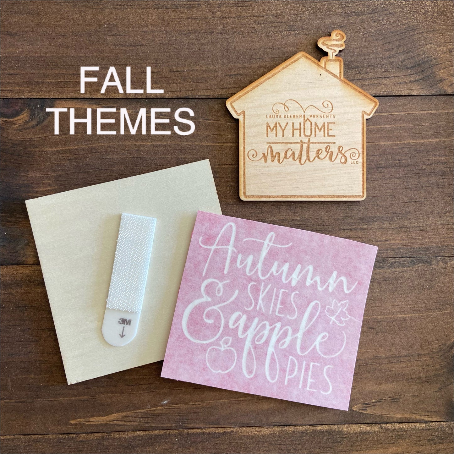 DIY Interchangeable Tiles - Fall Themes