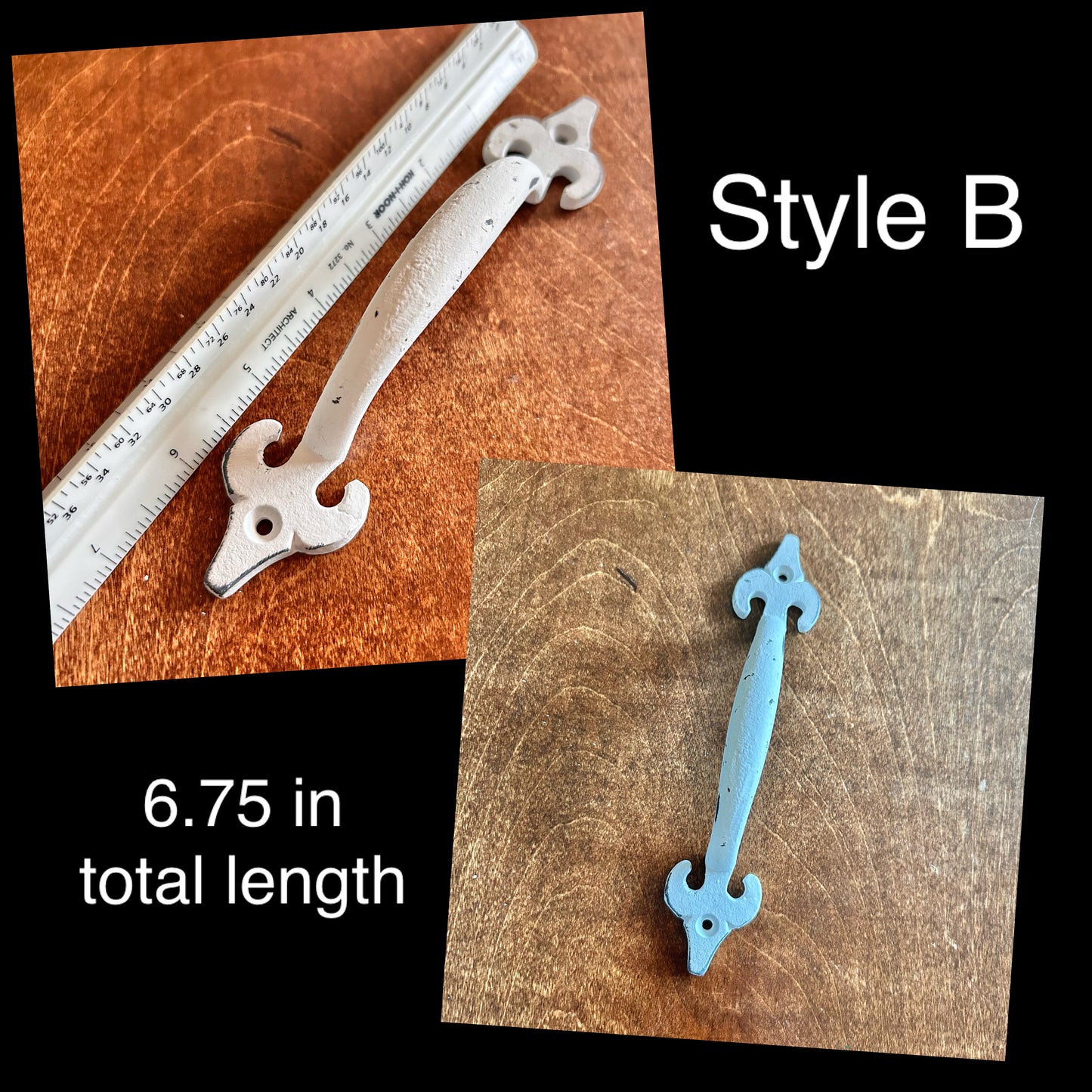 Tray & Sign Handles | White