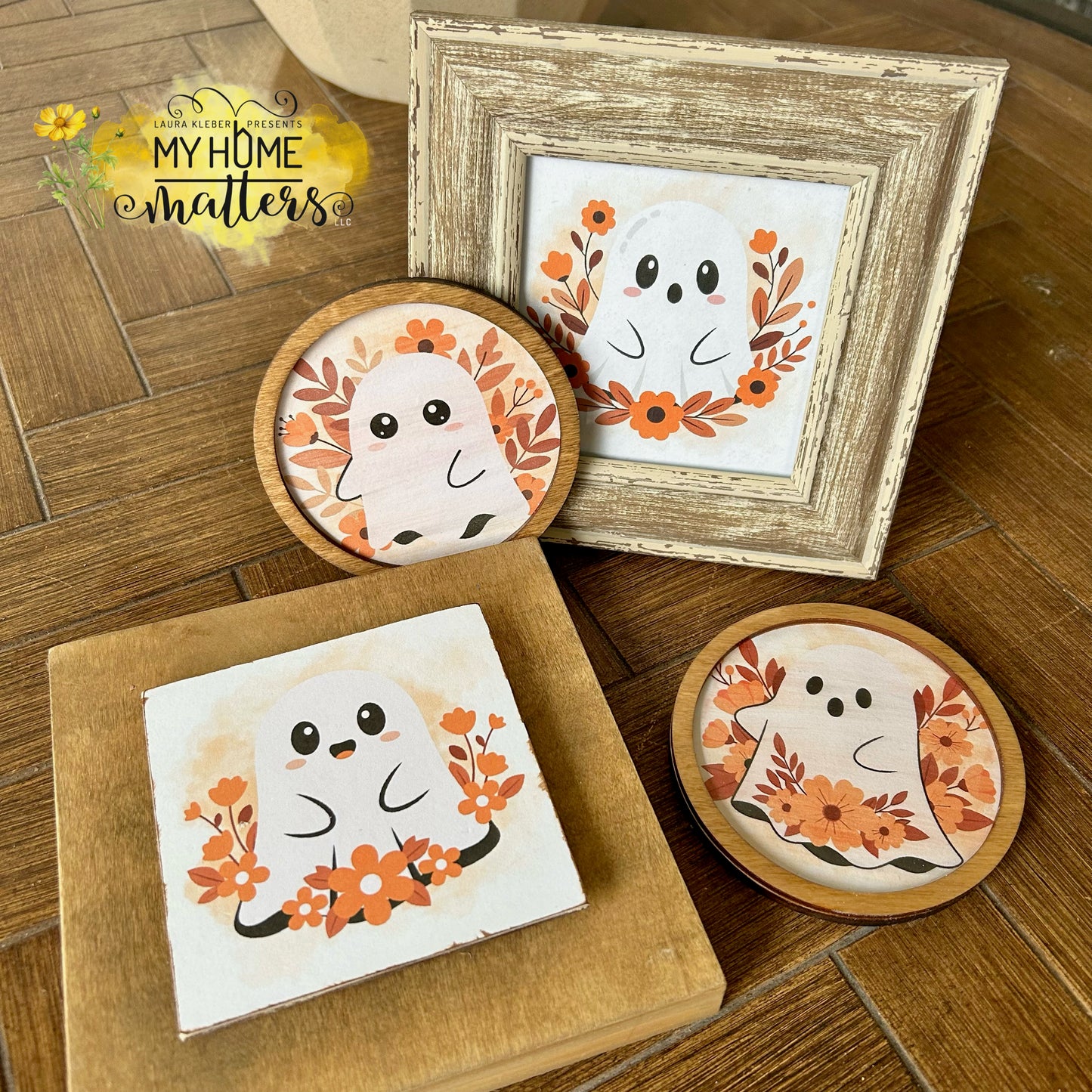 Digital DIY 4x4 Prints | Cozy Ghosts