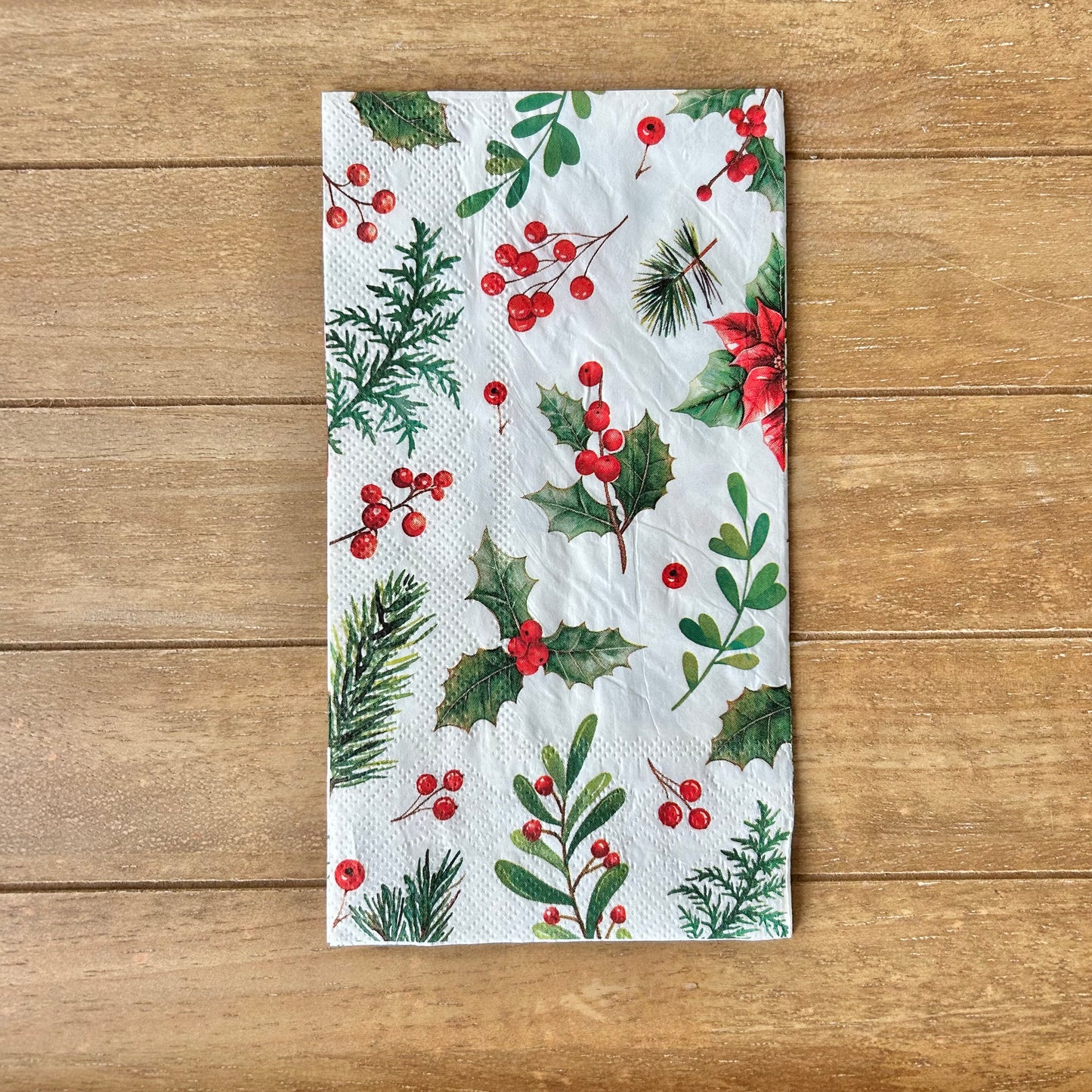 Napkin | Holly & Berries