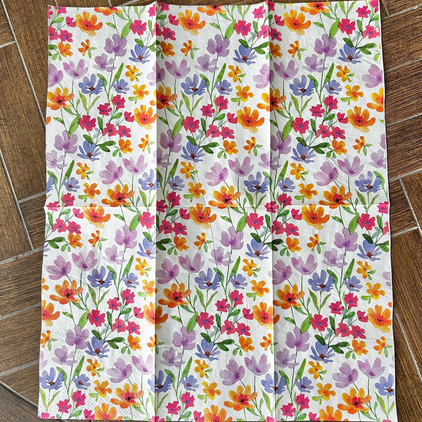 Napkin | Bright Wildflowers 2