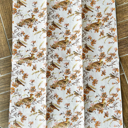 Napkin | Fall Feathered Friends