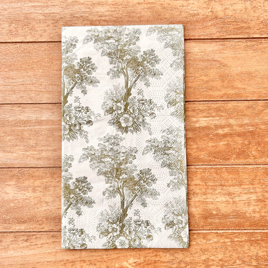 Napkin | Green Toile