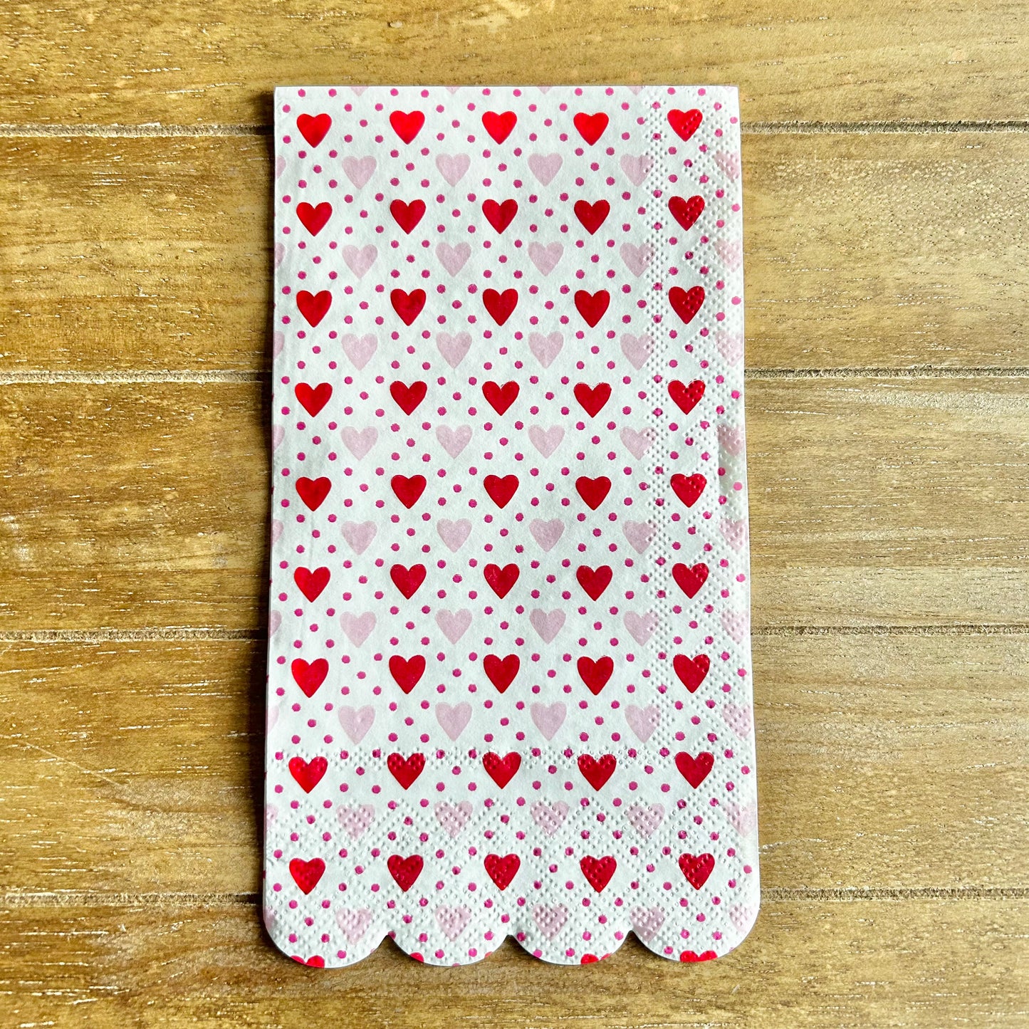 Napkin | Polka Dots and Hearts
