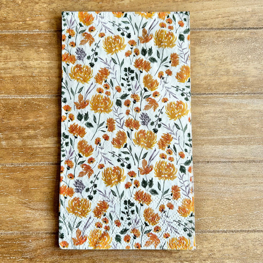 Napkin | Mustard Yellow Floral