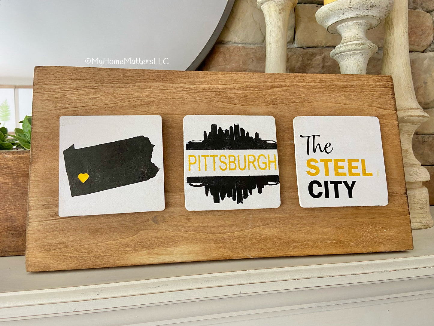 DIY Interchangeable Tiles - Pittsburgh Themes