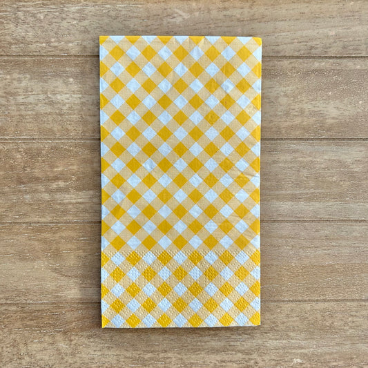 Napkin | Bright Yellow Gingham