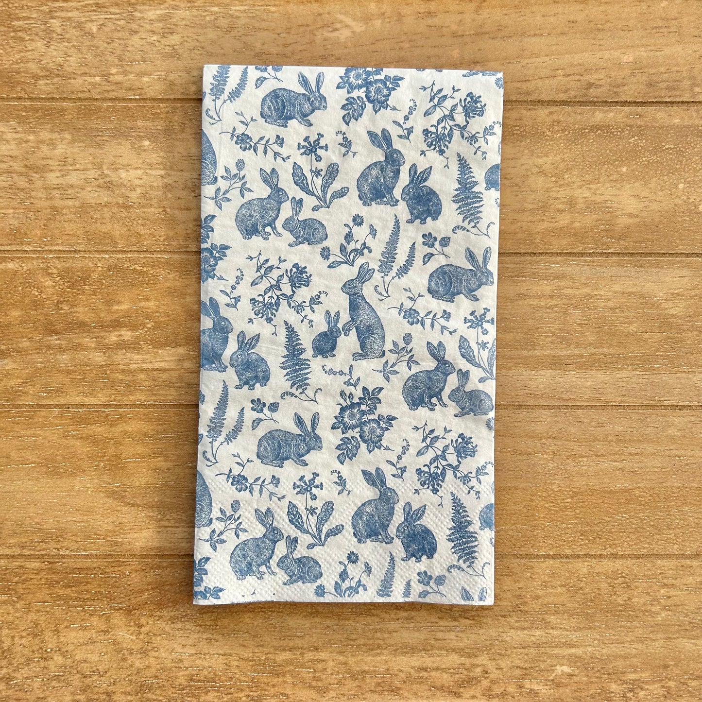 Napkin | Blue Bunnies