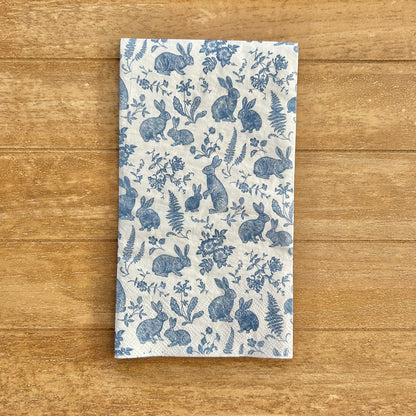 Napkin | Blue Bunnies