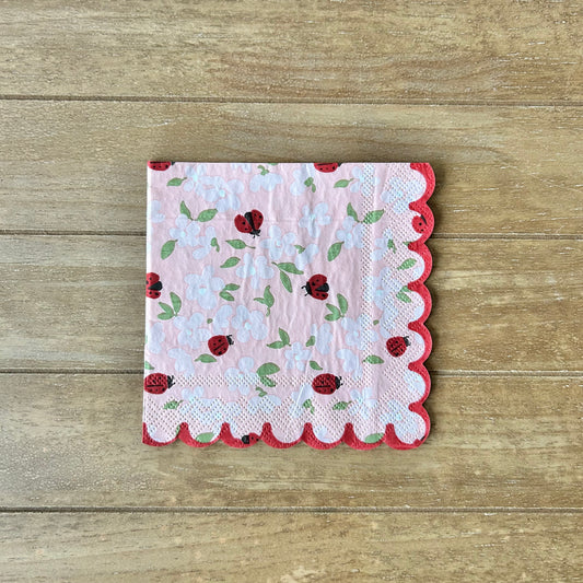 Napkin | Ladybug Scallop