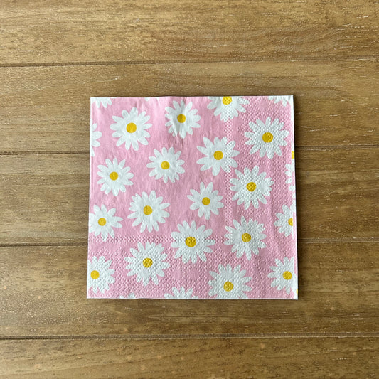 Napkin | Pink Daisy