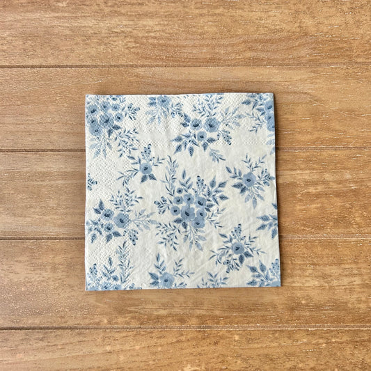 Napkin | Light Blue Floral