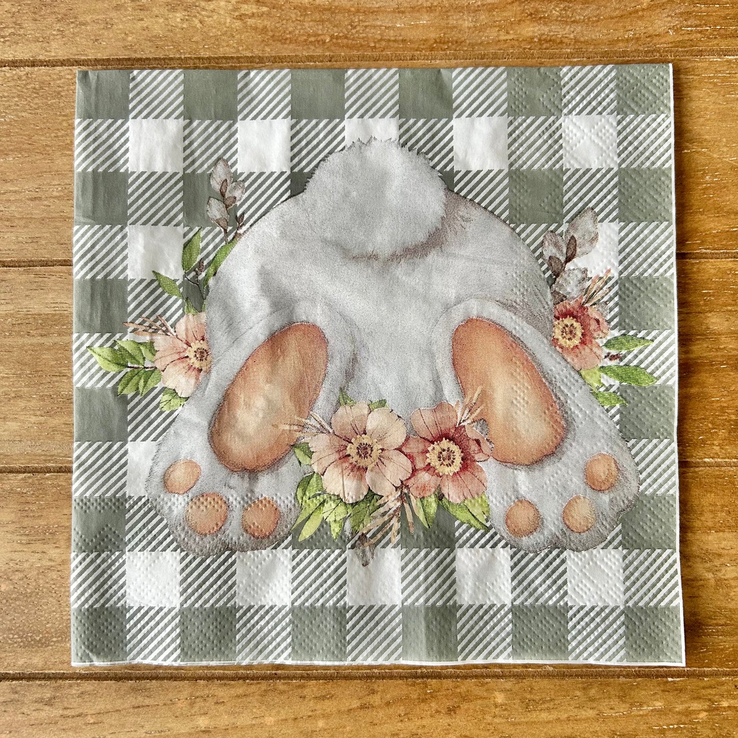 Napkin | Dual Print Bunny Ears and Butt