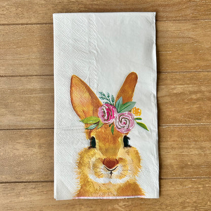 Napkin | Brown Bunny Head