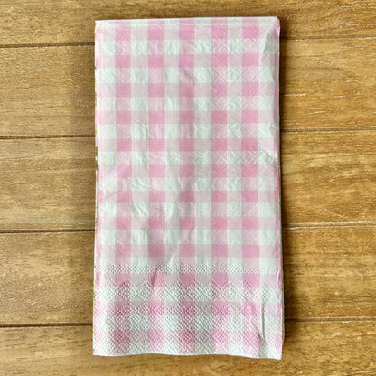 Napkin | Triple Print Pink and Green