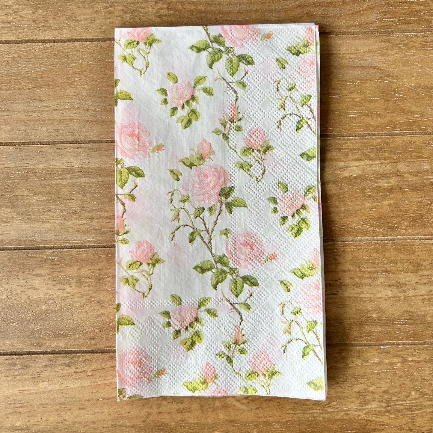 Napkin | Triple Print Pink and Green