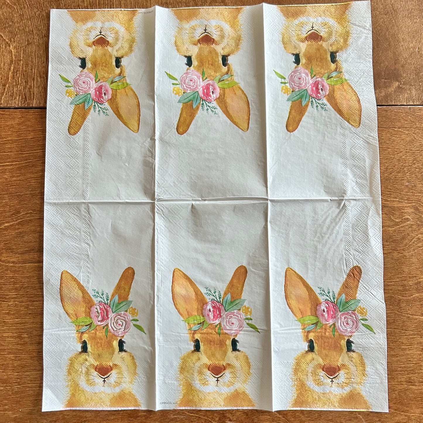 Napkin | Brown Bunny Head