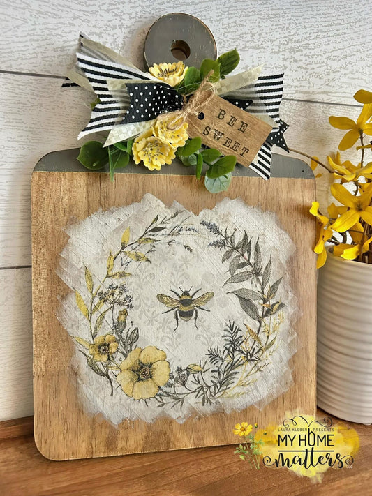 Bee Themed Cutting Board