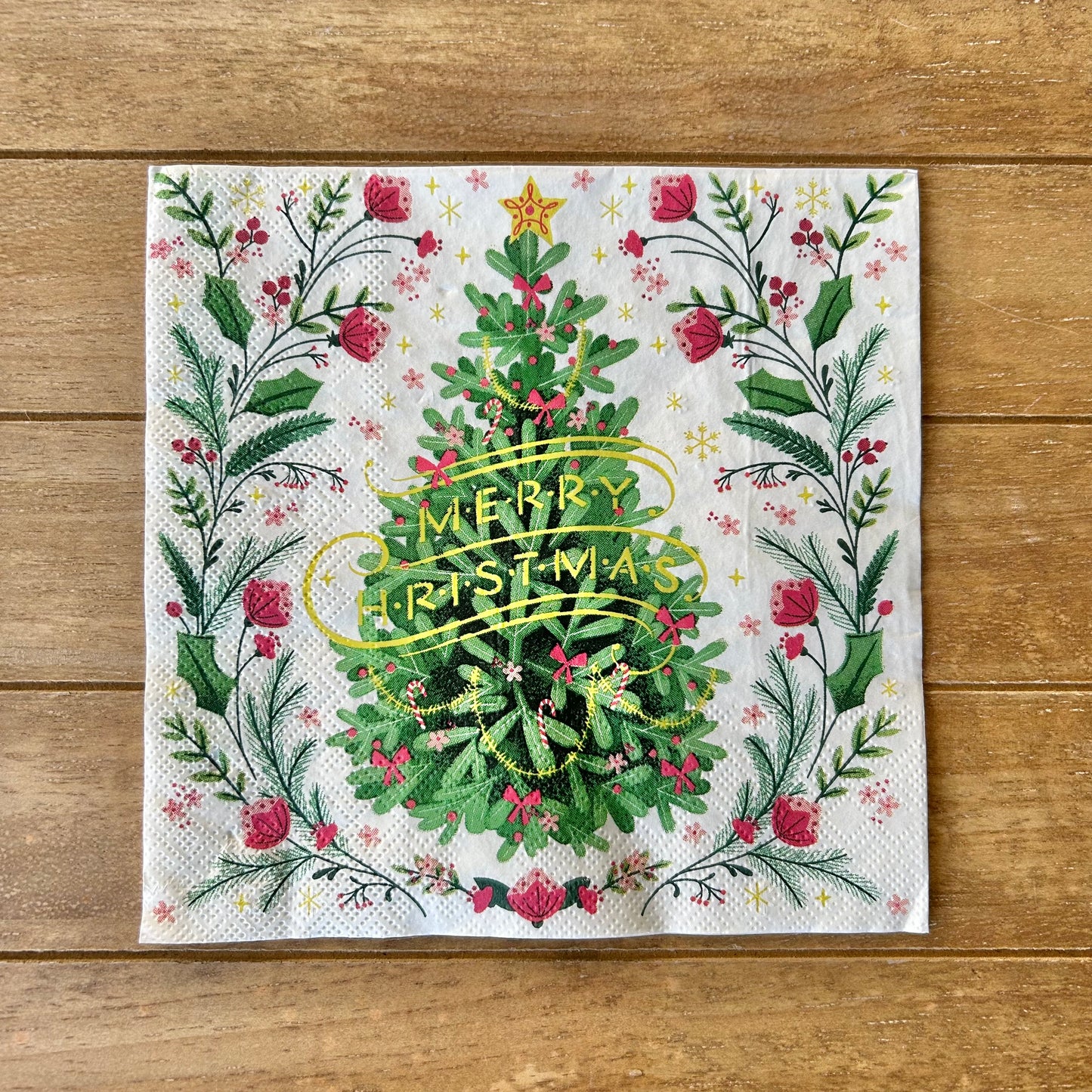 Napkin | Merry Christmas Tree